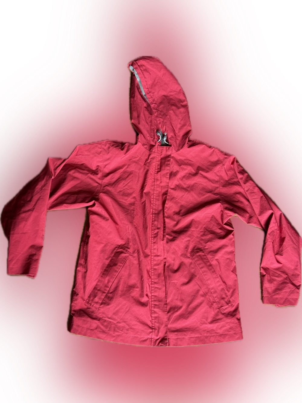 Lands’ End Lightweight Ladies Rain Windbreaker Jacket Size Medium